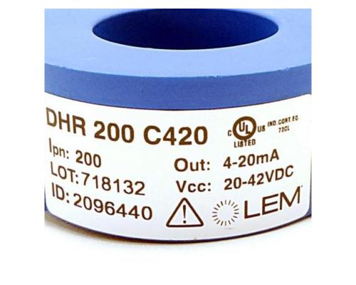 LEM DHR 200 C420 Stromwandler DHR 200 C420 - Bild 2
