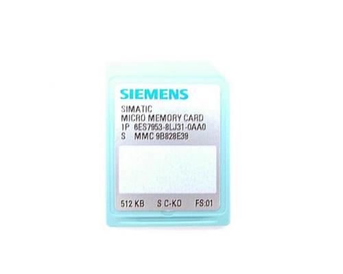 Siemens 6ES7953-8LJ31-0AA0 Mirco Memory Card 6ES7953-8LJ31-0AA0 - Bild 3