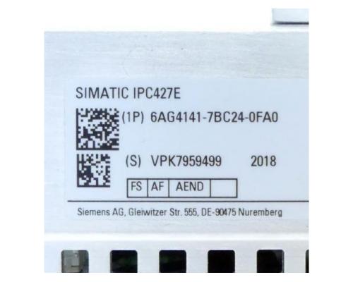 Siemens 6AG4141-7BC24-0FA0 SIMATIC IPC427E Microbox PC 6AG4141-7BC24-0FA0 - Bild 2