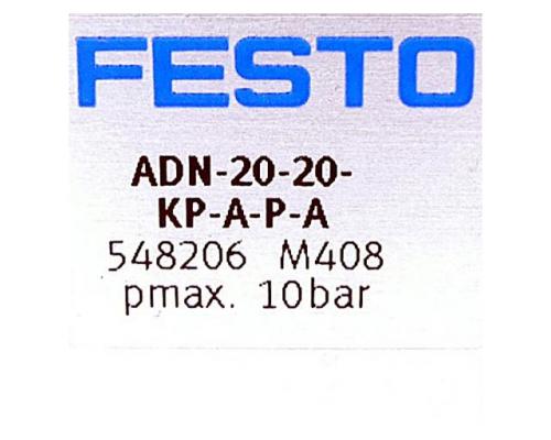 FESTO 548206 Kompaktzylinder ADN-20-20-KP-A-P-A 548206 - Bild 2
