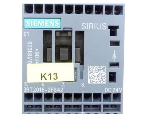 Siemens 3RT2016-2FB42 Leistungsschütz 3RT2016-2FB42 - Bild 2