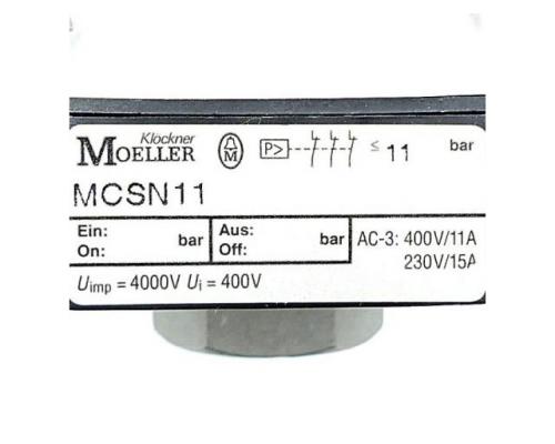 Moeller MCSN 11 Druckwächter MCSN 11 - Bild 2