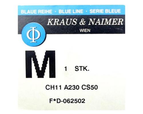 KRAUS & NAIMER F*D-062502 Steuerschalter CH11 A230 CS50 F*D-062502 - Bild 2