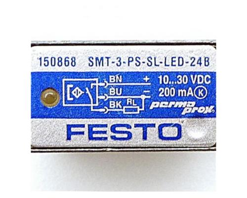 FESTO 150868 Näherungsschalter SMT-3-PS-SL-LED-24B 150868 - Bild 2