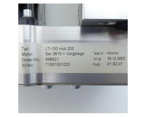 Berger Lahr 698921 Lineareinheit mit Motor LT-100 698921 - Bild 2