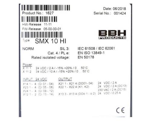 BBH Products SMX 10 HI  Kompaktsteuerung SMX 10 HI - Bild 2