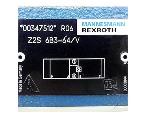 Rexroth 00347512 Rückschlagventil Z2S 6B3-64/V 00347512 - Bild 2