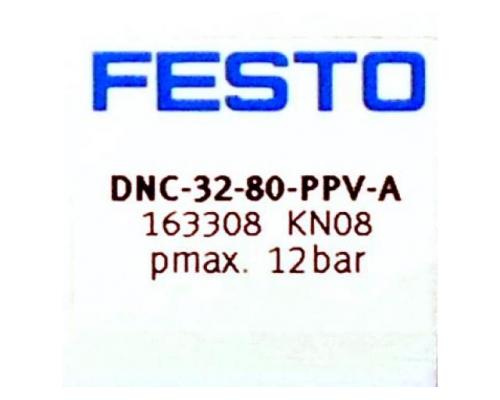 FESTO 163308 Kompaktzylinder DNC-32-80-PPV-A 163308 - Bild 2