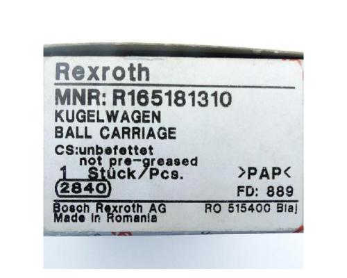 Rexroth R165181310 Kugelwagen R165181310 - Bild 2