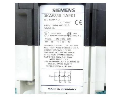 Siemens 3KA5230-1AE01 Lasttrennschalter 3KA5230-1AE01 - Bild 2