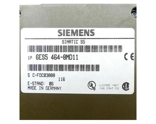 Siemens 6ES5 464-8MD11 Digitaleingabe 6ES5 464-8MD11 6ES5 464-8MD11 - Bild 2