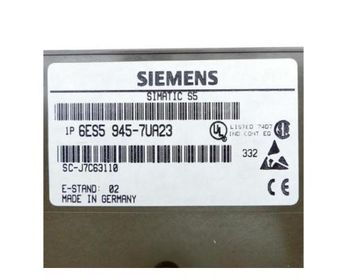 Siemens 6ES5 945-7UA23 Simatic S5 Zentraleinheit 6ES5 945-7UA23 - Bild 2