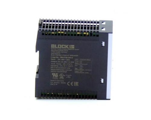 BLOCK PM-0748-200-0 Stromverteiler PM-0748-200-0 - Bild 3