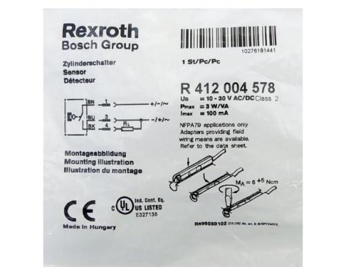 Rexroth R 412 004 578 Zylinderschalter R 412 004 578 - Bild 2