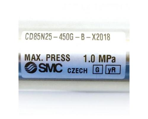 SMC CD85N25-450G-B-X2018 Rundzylinder CD85N25-450G-B-X2018 - Bild 2