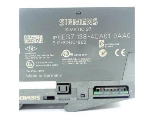 Siemens C-BDUC1862 Powermodul 6ES7 138-4CA01-0AA0 C-BDUC1862 - Bild 2