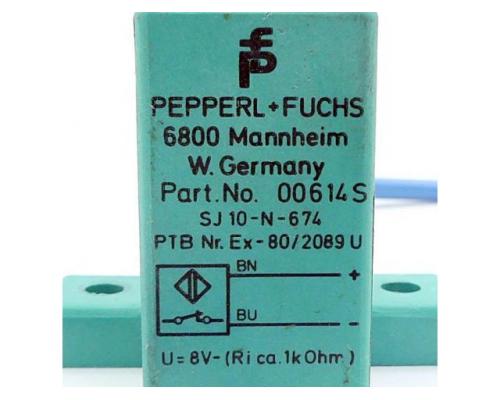 PEPPERL+FUCHS SJ10-N-674 Induktiver Schlitzsensor SJ10-N-674 - Bild 2