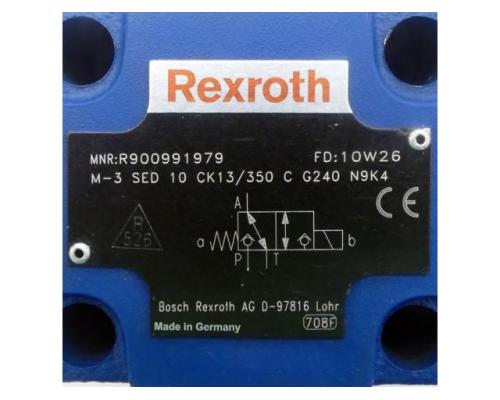 Rexroth R900991979 3/2 Wegeventil M-3 SED 10 CK13/350 C G240 N9K4 R90 - Bild 2