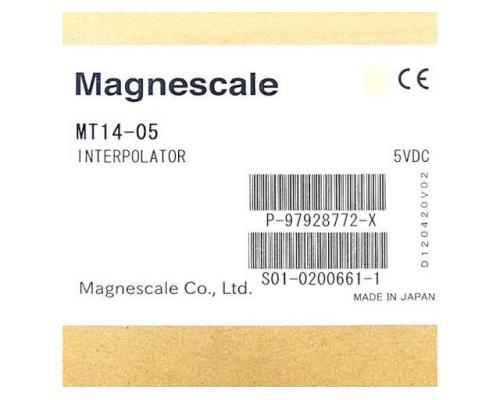 Magnescale MT14-05 Interpolator MT14-05 - Bild 2
