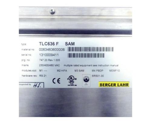 Berger Lahr TLC636 F SAM Positioniersteuerung TLC636 F SAM - Bild 2