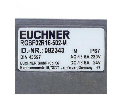 Euchner RGBF02R16-502-M Reihengrenztaster RGBF02R16-502-M RGBF02R16-502-M - Bild 2
