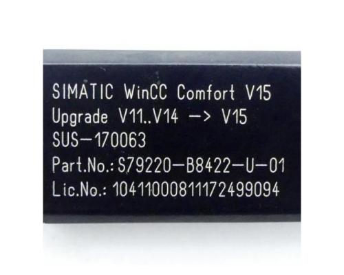 Siemens SUS-170063 Simatic WinCC Comfort V15 SUS-170063 - Bild 2