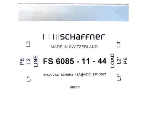 Schaffner FS 6085-11-44 Netzfilter FS 6085-11-44 - Bild 2
