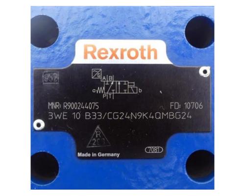 Rexroth R900244075 3/2 Wegeventil 3WE 10 B33/CG24N9K4QMBG24 R90024407 - Bild 2