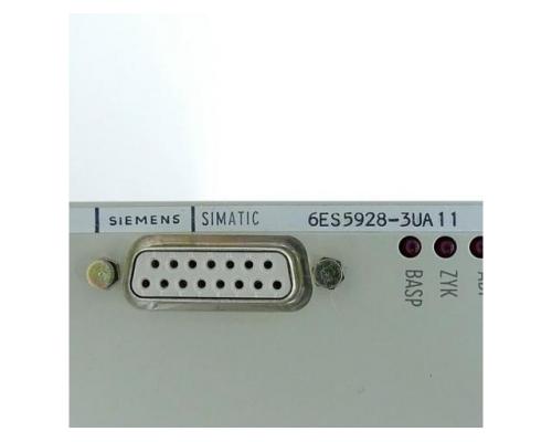 Siemens 6ES5928-3UA11 Zentralbaugruppe 6ES5928-3UA11 - Bild 2