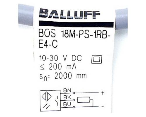 BALLUFF BOS 18M-PS-1RB-E4-C Lichttaster BOS 18M-PS-1RB-E4-C - Bild 2