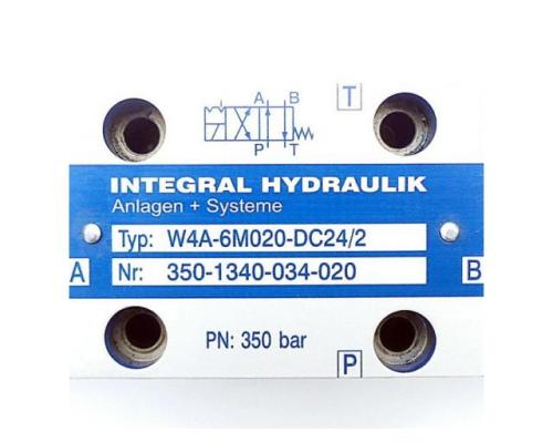 Integral Hydraulik 350-1340-034-020 4/2 Wegeventil W4A-6M020-DC24/2 350-1340-034-020 - Bild 2
