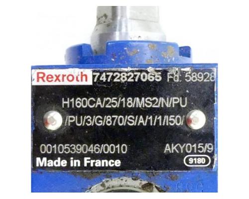 Rexroth 7472827065 Hydraulikzylinder H160CA/25/18/MS2/N/PU/PU/3/G/870 - Bild 2