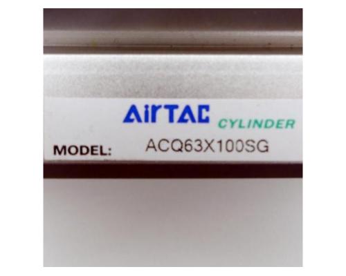 Airtac Cylinder ACQ63X100SG Pneumatikzylinder ACQ63X100SG - Bild 2