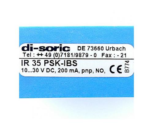 di-soric IR 35 PSK-IBS Induktiver Ringsensor IR 35 PSK-IBS - Bild 2