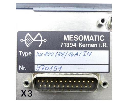 MESOMATIC DK800 Gewichtsanzeige DK800 - Bild 2