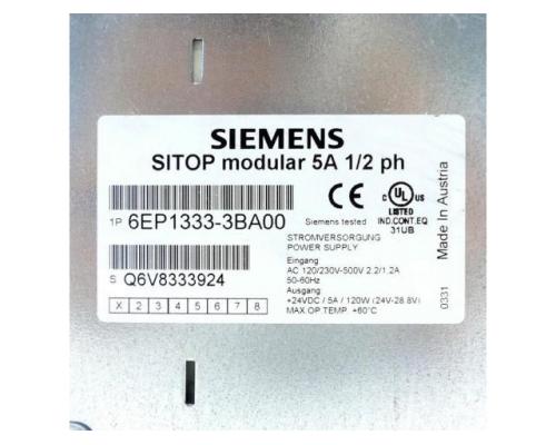 Siemens 6EP1333-3BA00 Stromversorgung 6EP1333-3BA00 - Bild 2
