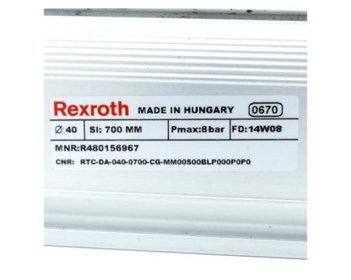 Bosch Rexroth R480156967 Schlitzzylinder RTC-DA-040-0700-CG-MM00S00BLP000P0 - Bild 2