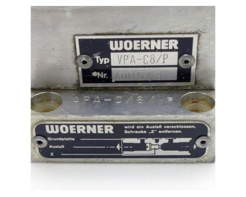 WOERNER VPA-C8/P Progressivverteiler VPA-C8/P - Bild 2