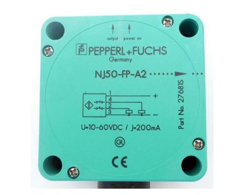 PEPPERL+FUCHS NJ50-FP-A2-P1-V1 Induktiver Sensor NJ50-FP-A2-P1-V1 - Bild 2