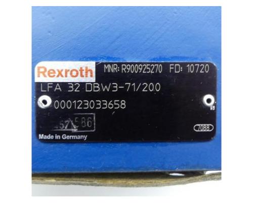 Rexroth R900925270 Steuerdeckel LFA 32 DBW3-71/200 R900925270 - Bild 2