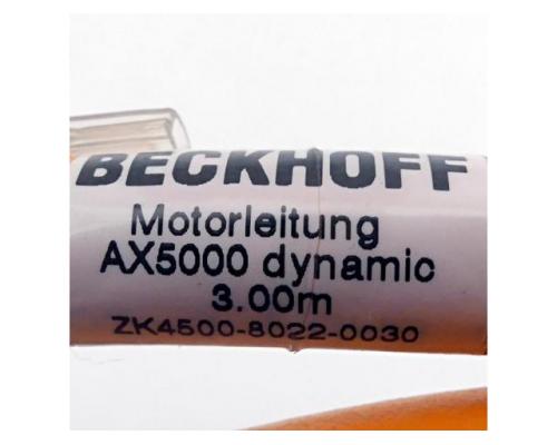 BECKHOFF ZK4500-8022-0030 Motorleitung AX5000 dynamic ZK4500-8022-0030 - Bild 2