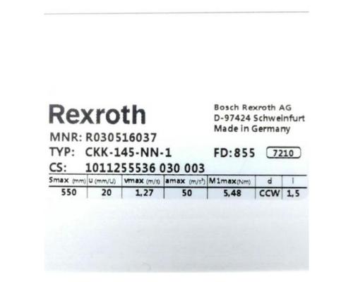 Rexroth R030516037 Linearmodul CKK-145-NN-1 R030516037 - Bild 2