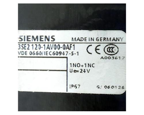 Siemens 3SE2120-1AV00-0AF1 Positionsschalter 3SE2120-1AV00-0AF1 - Bild 2
