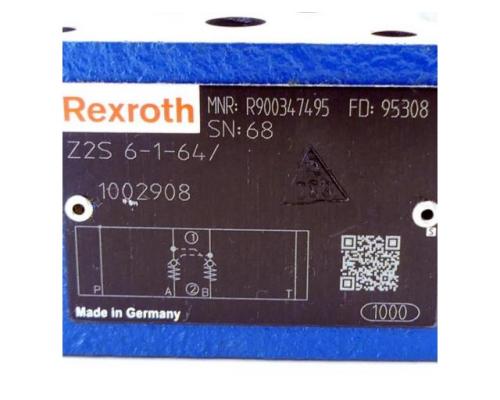 Rexroth R900347495 Rückschlagventil Z2S 6-1-64/ R900347495 - Bild 2