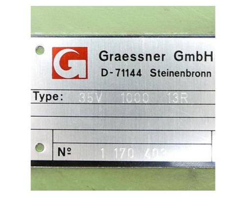 Graessner GmbH 1170403 Kegelradgetriebe 35V 1000 13R 1170403 - Bild 2