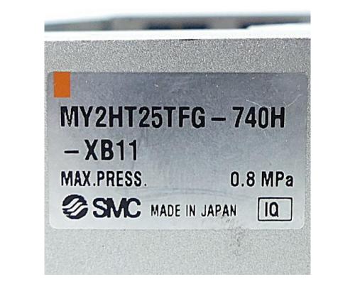 SMC MY2HT25TFG-740H-XB11 Kolbenstangenloser Bandzylinder MY2HT25TFG-740H-XB - Bild 2