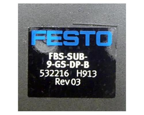FESTO 532216 Stecker FBS-SUB-9-GS-DP-B 532216 - Bild 2