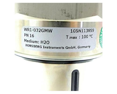 Honsberg WR1-032GMW; PN 16 Durchflussmesser WR1-032GMW WR1-032GMW; PN 16 - Bild 2