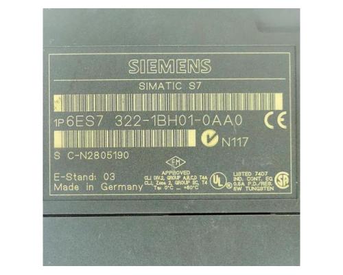 Siemens 6ES7322-1BH01-0AA0 Digitalausgabe 6ES7322-1BH01-0AA0 - Bild 2