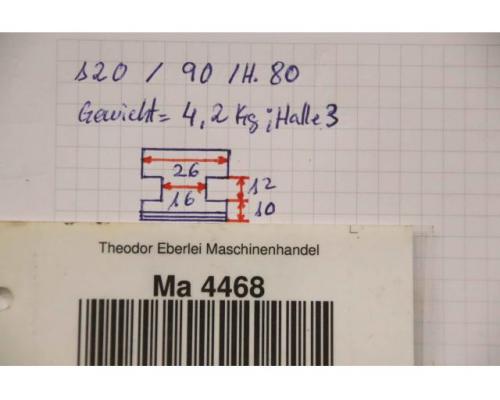 Wechselbacken von Schunk – Breite 26 mm  schrägverzahnt  SFA-250 - Bild 8